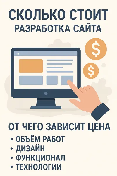 Сколько стоит разработка сайта и от чего зависит цена